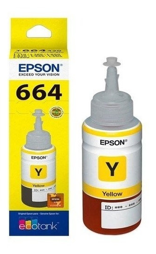 Botella De Tinta Yellow Epson T664420 - L200
