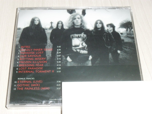 Cd Paradise Lost - Lost Paradise 1990 (europeu + 3 Bônus)