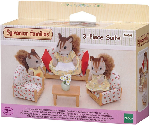 Sylvanian Families Conjunto Suite 3 Partes Epoch 4464