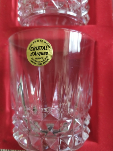 Vasos Cortos Cristal D'arques...(6)