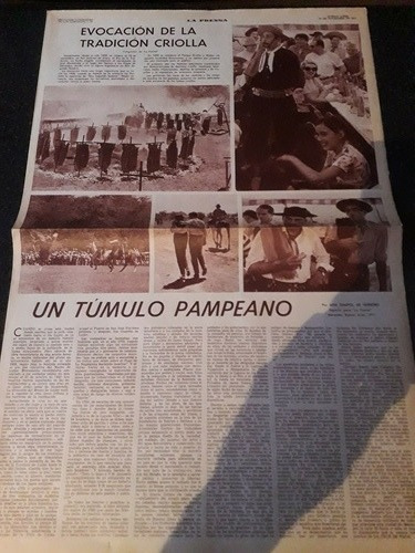Diario La Prensa 1971 San Antonio De Areco Día Tradición