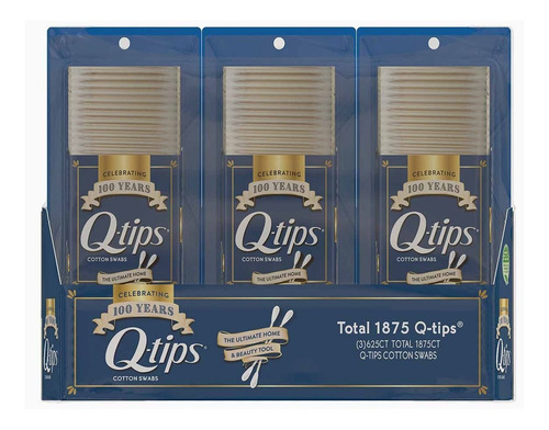Hisopos Qtips Bastoncillos Oídos Algodón 100 % Cotton Swabs
