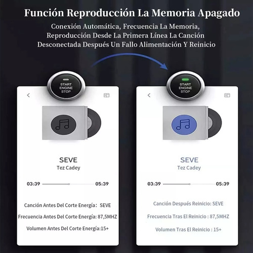 Transmisor Receptor De Adaptador Bluetooth Para Auto Estéreo