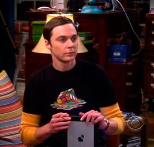 Imagen 2 de 3 de The Big Bang Theory - Sheldon Cooper Cubo Rubik Derretido