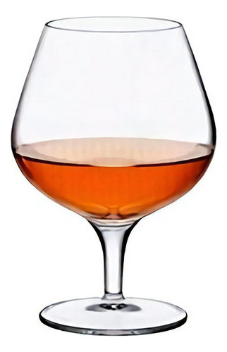 Copa Vidrio Cognac Napoleón 230 Ml Luigi Bormioli Color Transparente