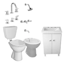Comprar Juego Baño Completo Combo Sanitarios Vanitory Griferias Set