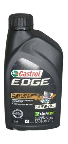 Aceite Castrol Edge Full Sintético Sae 5w-20