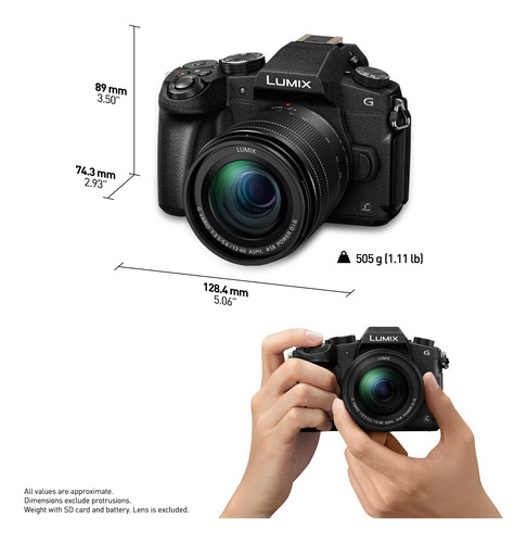 Cámara Panasonic Lumix Dmc-g85 Sin Espejo, 4k, 16 Mp, Cuerpo
