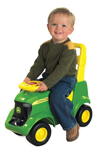 John Deere Musical Tractor Carrito Montable Animales Granja