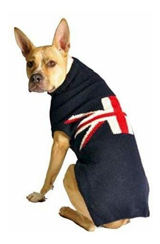 Brand: Chilly Dog Perro Union Jack Sweater, X-large