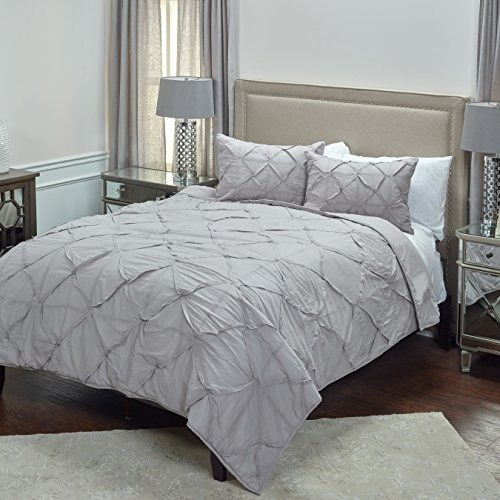 Edredón Rizzy Home Bt1712, 90  X92 , Gris / Neutro /