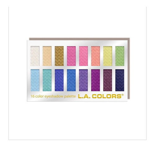 Sombras L.a. Colors 16 Color C74202tag Haute Importadas Usa