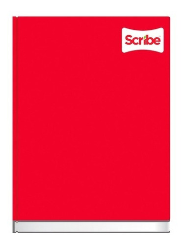 Imagen 1 de 4 de Cuaderno Scribe Francesa Pasta Dura 96h 4 Pzas