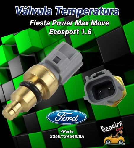 Válvula Temperatura Ford Fiesta Power Max Move Ecosport 1.6