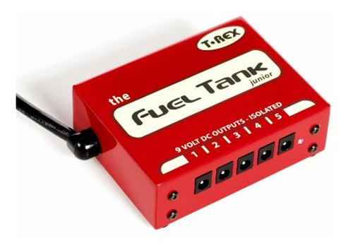 Fuentedealim. Pedales 9v X5 T-rex Fueltank-junior