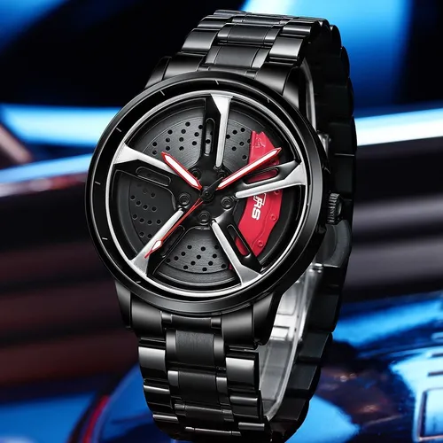 Reloj Giratorio Rin De Auto Deportivo Rs.r