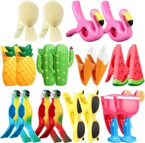 Comprar 20 Pcs Clips De Toalla De Playa Clips De Silla De Playa De