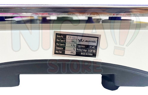 Imagem 6 de 6 de Balança Eletrônica Digital Comercio 40kg Bivolt Precisão Nov