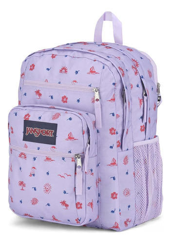 Mochila de luau Jansport Big Student Lagoon Js0a47jkz79 Jns516 cor roxa