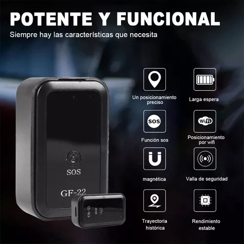 Mini Rastreador Gps Gf22 Localizador De Seguimiento Tracker