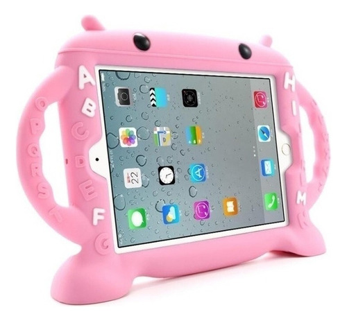 Funda Protectora De Silicona Para iPad 2 3 4, Diseño De Dibu