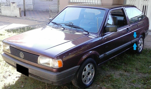 Vw Gol 1994 1995 Bagueta De Guardabarros Trasero Izquierdo 