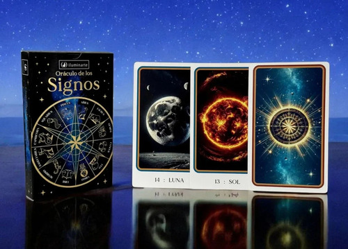 El Oraculo De Los Signos Iluminarte 38 Cartas + 2 Comodines