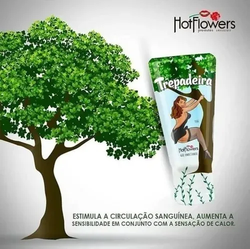 Gel Excitante para Dama Trepadora Aumenta Libido - 24h Sabor Sin Sabor