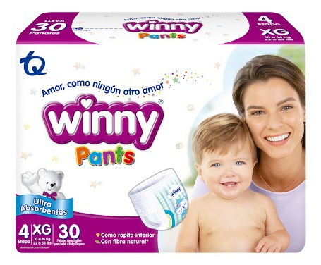 Pañales Winny Pants Xg