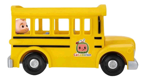 Veículo De Roda Livre School Bus Cocomelon Amarelo Candide