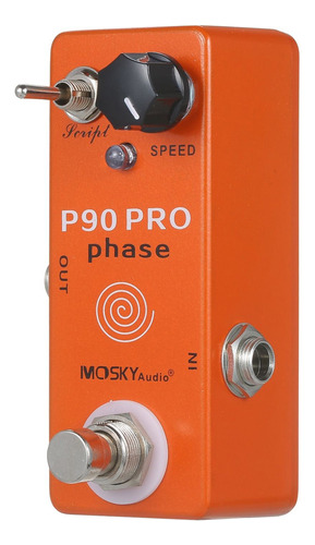 Efectos De Guitarra Moskyaudio P90 Pro Phase Phaser Pedal Si