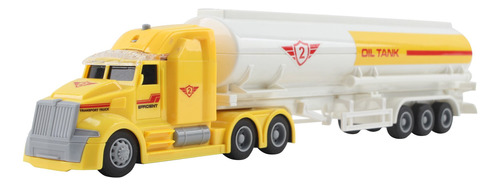 Vokodo Toy Semi Truck Camor Combustible 14.5  Fricción Alime