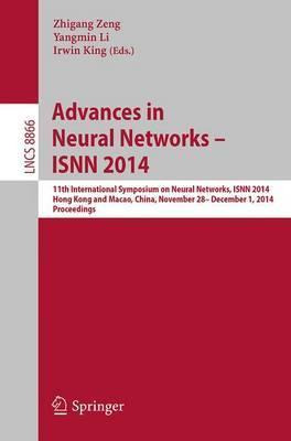Libro Advances In Neural Networks - Isnn 2014 - Zhigang Z...