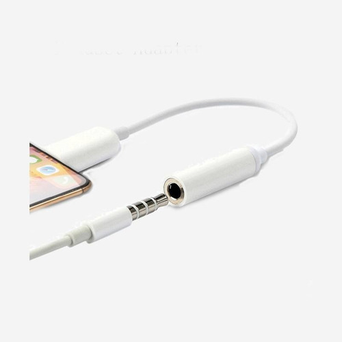 Adaptador De Audio De Iluminación A 3,5mm Jack Aux Para Ipho