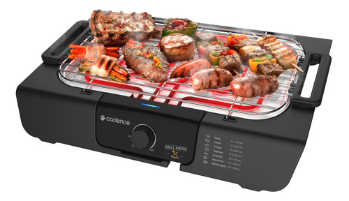 Churrasqueira Elétrica Grill Menu Grl810 Cadence 220v