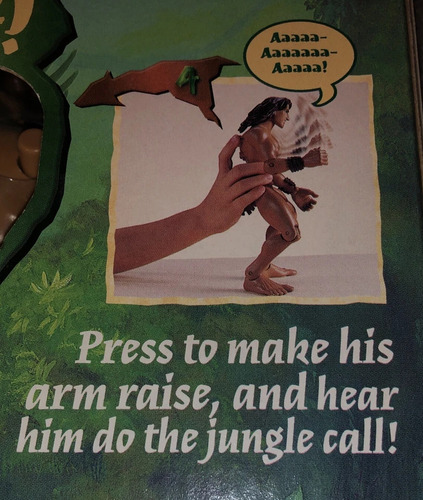 Boneco Tarzan Rad Repeatin Disney Mattel 1999. Original!!