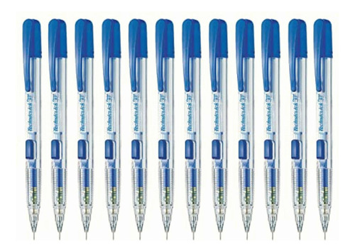 Pentel Pd107-c Portaminas Avance Lat. 0.7 Mm Tech./azul