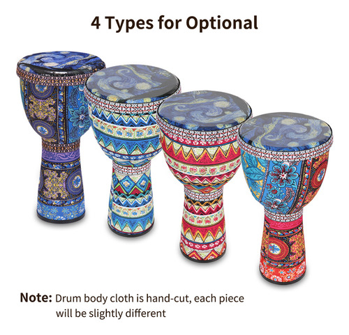 Tambor Africano Djembe Portátil De 8 Pulgadas