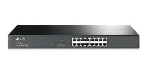 Switch 16 Puertos Rackeable Tp-link Tl-sg1016 Gigabit