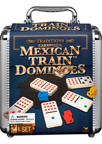 Juego De Dominó De Tren Mexicano Para La Familia [u] [u]