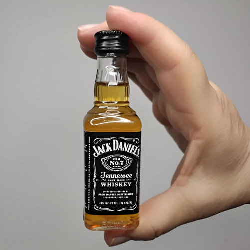 20 Mini Whisky Jack Daniel`s Tenesse Plástico Casamento