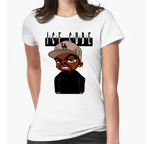 Camiseta Hip Hop Nuevo Modelo Ice Cube Rapero Modelo Genial