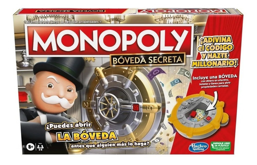 Juego De Mesa Monopoly Cámara Secreta Hasbro Original Amv
