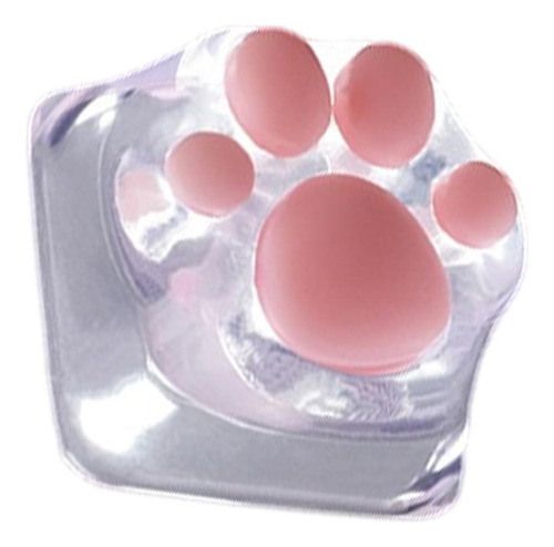 Teclado Transparente Cat Paw Esc Keycaps Maquinaria Teclado