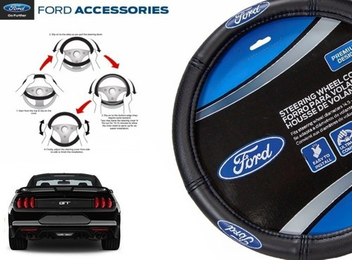 Funda Cubre Volante Ford Mustang Gt 5.0 2021 Original