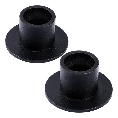 Aglary 2pcs Black Taper Candle Holders, Soportes De Velas De