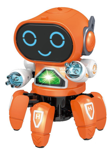 Robot Mascota Musical Bailarín Juego Eléctrico Luces Led