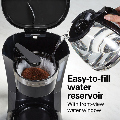 Cafetera Programable Hamilton Beach Brew 12 Tazas Renewed (Reacondicionado)