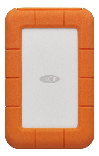 Disco duro externo LaCie Rugged STFS4000800 4TB naranja