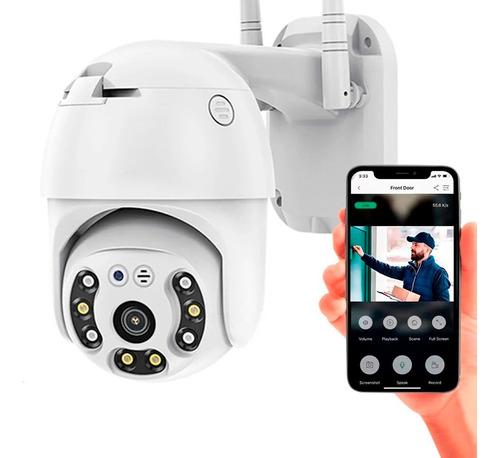 Camara Seguridad 5mp Exterior Wifi Domo Rj45 App Ycc365plus